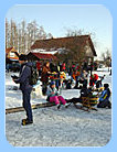 Eislaufen im Spreewald